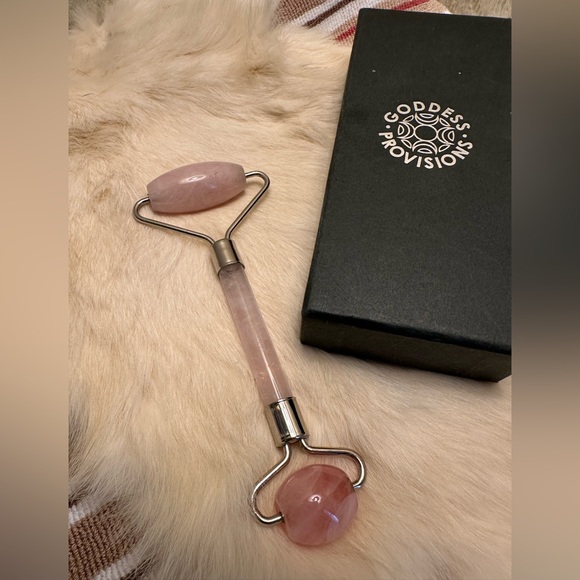 Other - Goddess Provisions Rose Quartz Facial Roller